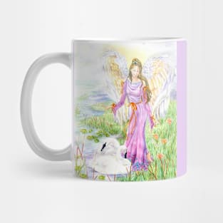 To Love and To Cherish Angel Mug